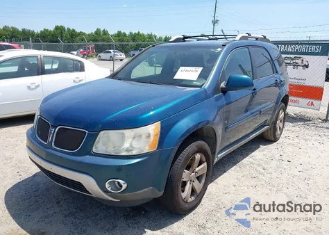 2007 Pontiac Torrent z USA, uszkodzony, nr VIN 2CKDL63F276026573